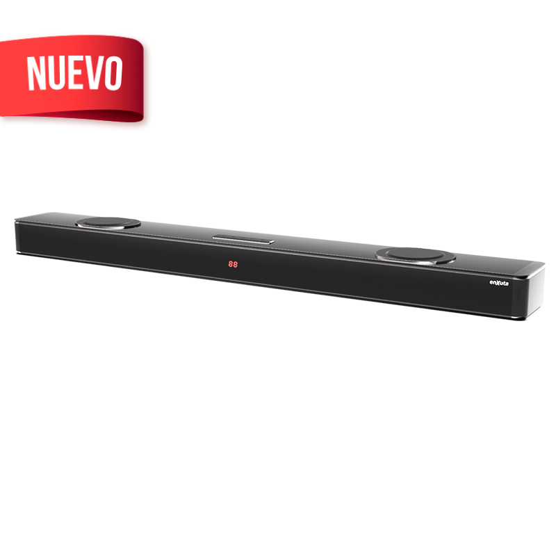 Barra de Sonido con Subwoofer integrado Bluetooth, 1200 Watts / M. Box 8 Unidades