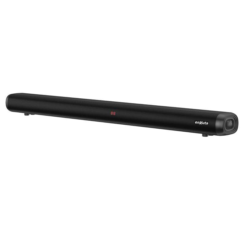 Barra de Sonido Bluetooth con Subwoofer 160 Watts 2.1, USB, AUX, Optical, Coaxial, HDMI-ARC / M. Box