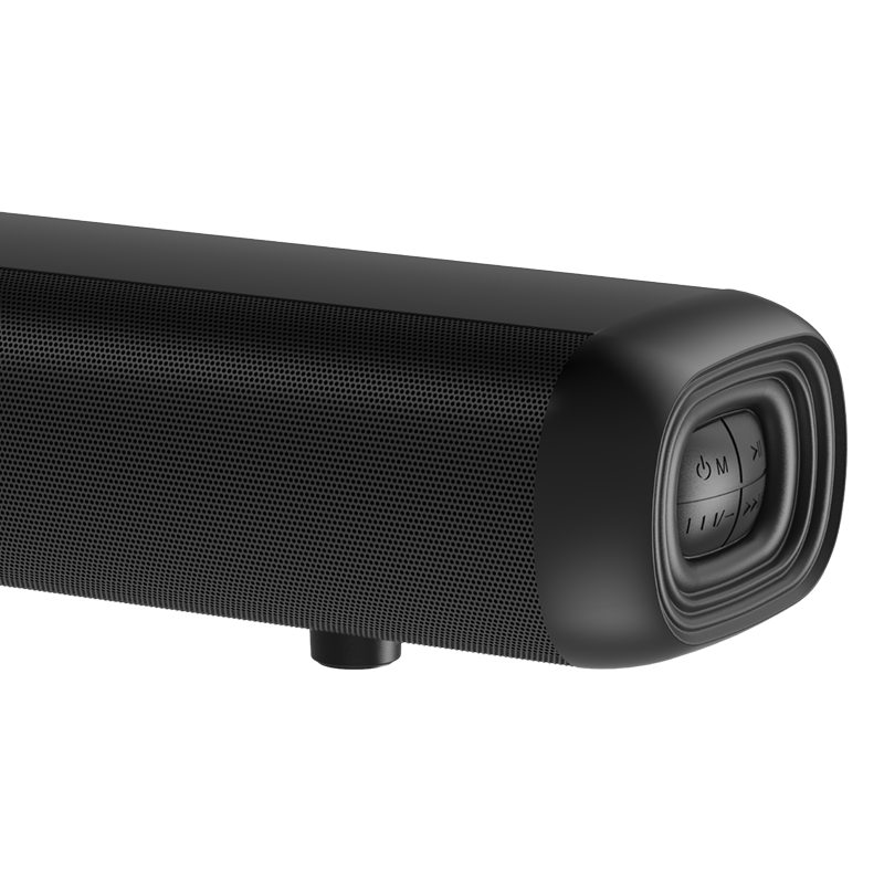Barra de Sonido Bluetooth con Subwoofer 160 Watts 2.1, USB, AUX, Optical, Coaxial, HDMI-ARC / M. Box