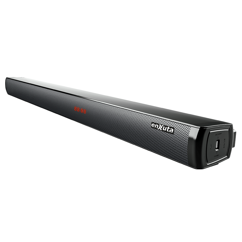 Barra de Sonido Bluetooth 40 Watts 2.0, USB, AUX, Optical, Coaxial, HDMI-ARC / M. Box 4 Unidades