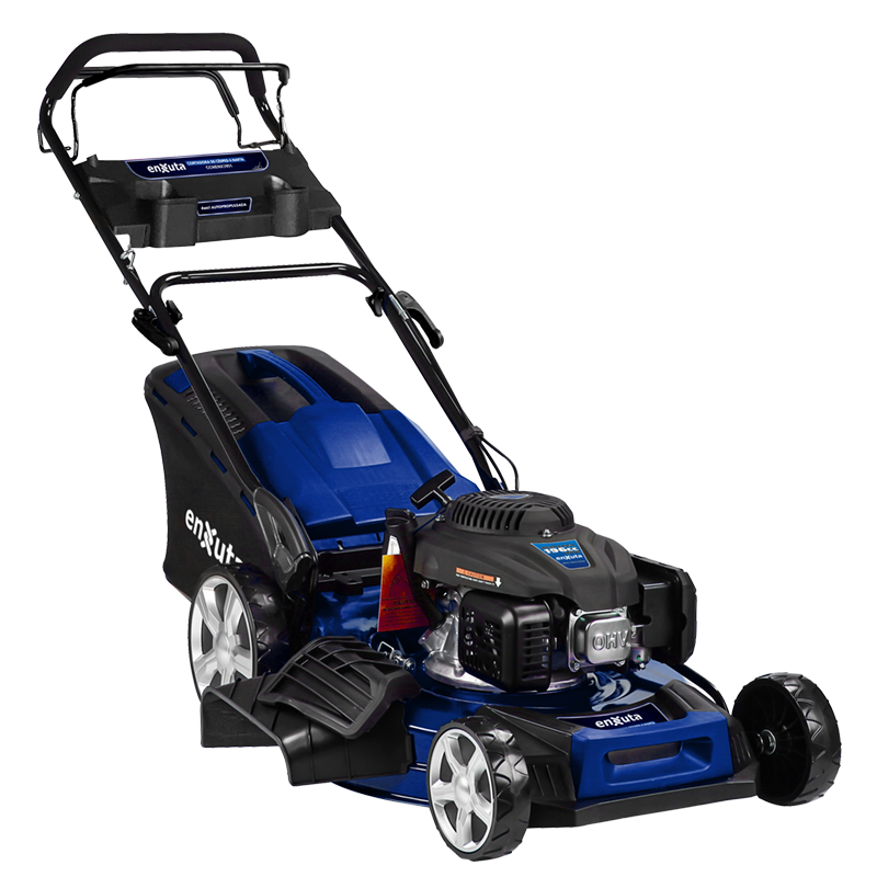 Cortadora de Césped a Nafta Autopropulsada con Recolector 3.5 KW