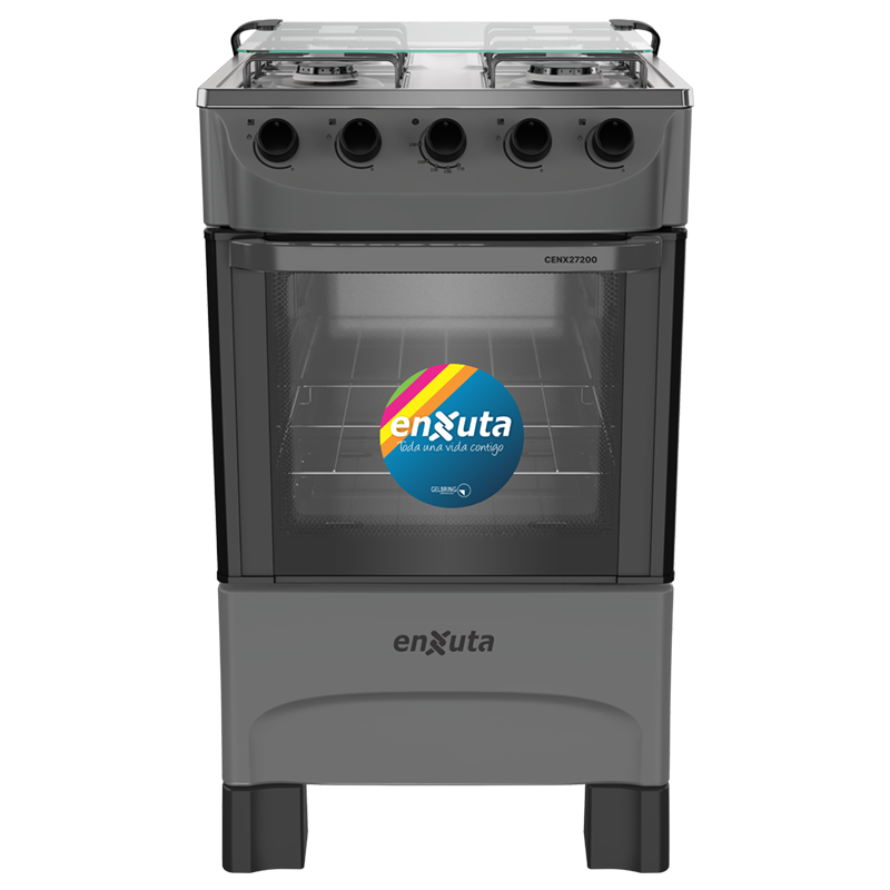 Cocina Supergas 4 Hornallas Titanio Con Termocupla - Brasil