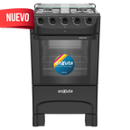 Cocina Supergas 4 Hornallas Negra Con Termocupla y Encendido - Brasil