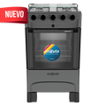 Cocina Supergas 4 Hornallas Titanio Con Termocupla y Encendido - Brasil