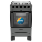 Cocina Supergas 4 Hornallas Titanio Con Termocupla y Encendido - Brasil