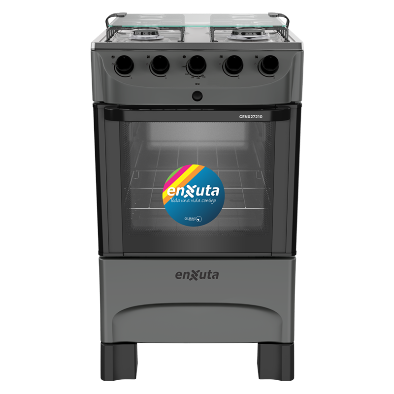 Cocina Supergas 4 Hornallas Titanio Con Termocupla y Encendido - Brasil
