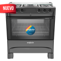 Cocina Supergas 5 Hornallas Negra con Termocupla y Encendido - Brasil