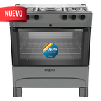 Cocina Supergas 5 Hornallas Titanio con Termocupla y Encendido - Brasil