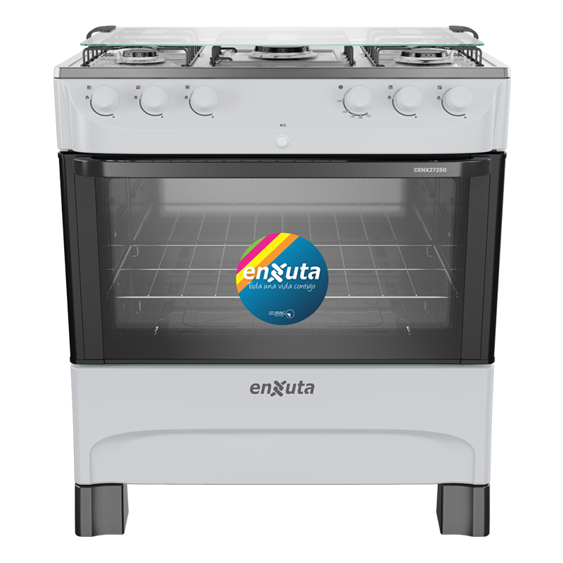 Cocina Supergas 5 Hornallas Blanca con Termocupla y Encendido - Brasil