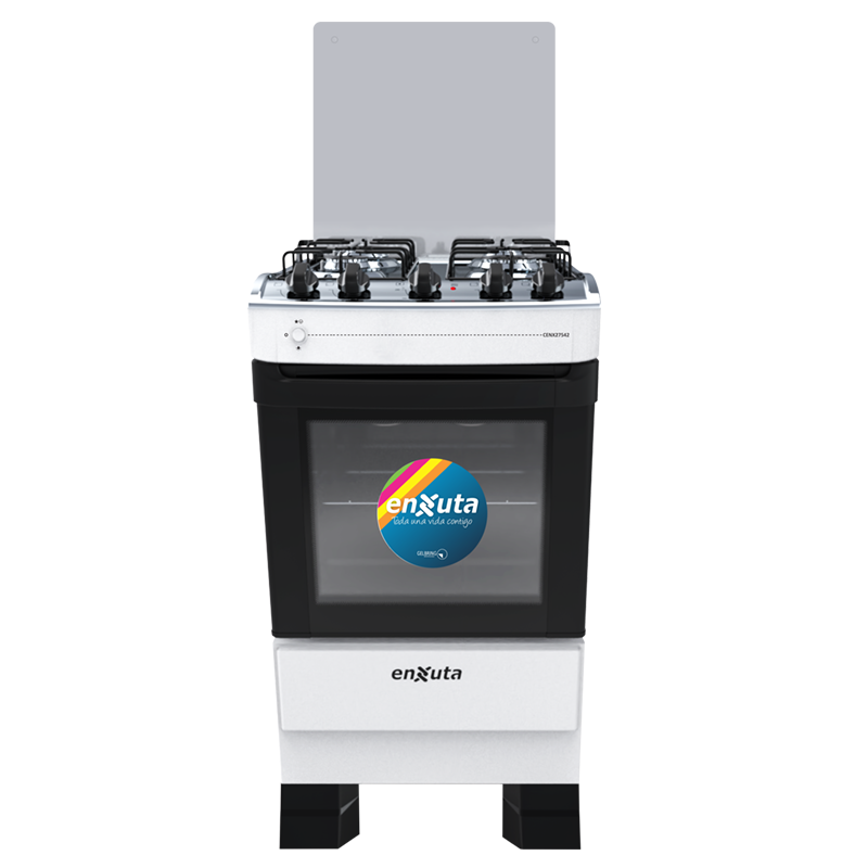 Cocina Supergas 4 Hornallas Blanca con Termocupla y Grill - Brasil
