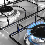 Cocina Supergas 4 Hornallas Blanca con Termocupla y Grill - Brasil