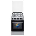 Cocina Combinada 4 Hornallas Inox con Termocupla 50x60 - Turquía