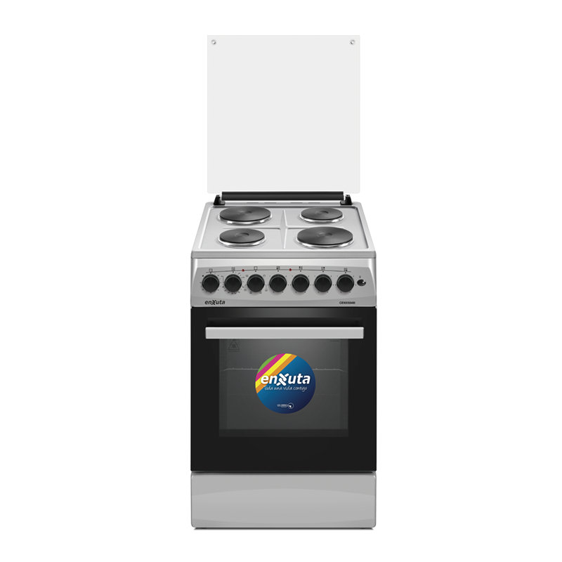 Cocina Eléctrica 4 Discos Eléctricos y Convección Inox 50x60 - Turquía