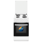 Cocina Eléctrica 4 Discos Eléctricos y Convección Blanca 50x60 - Turquía