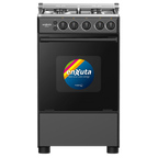 Cocina Supergas 4 Hornallas Negra con Termocupla 50x60 - China