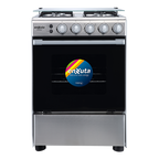 Cocina Supergas 4 Hornallas Inox con Termocupla y Grill 60x60 - China
