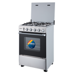 Cocina Supergas 4 Hornallas Inox con Termocupla y Grill 60x60 - China