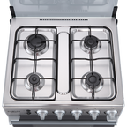 Cocina Supergas 4 Hornallas Inox con Termocupla y Grill 60x60 - China