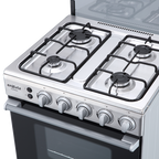 Cocina Supergas 4 Hornallas Inox con Termocupla y Grill 60x60 - China
