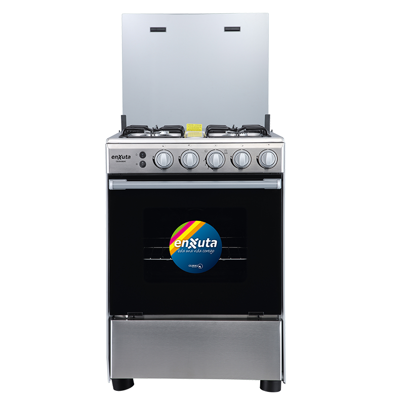 Cocina Supergas 4 Hornallas Inox con Termocupla y Grill 60x60 - China