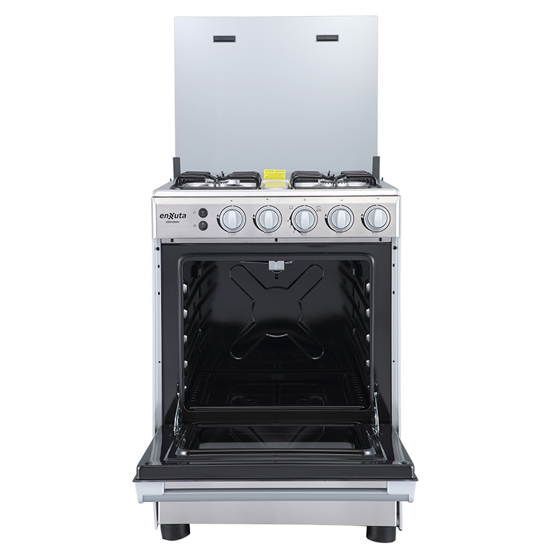 Cocina Supergas 4 Hornallas Inox con Termocupla y Grill 60x60 - China