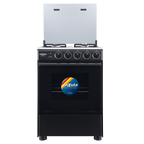 Cocina Supergas 4 Hornallas Negra con Termocupla y Grill 60x60 - China