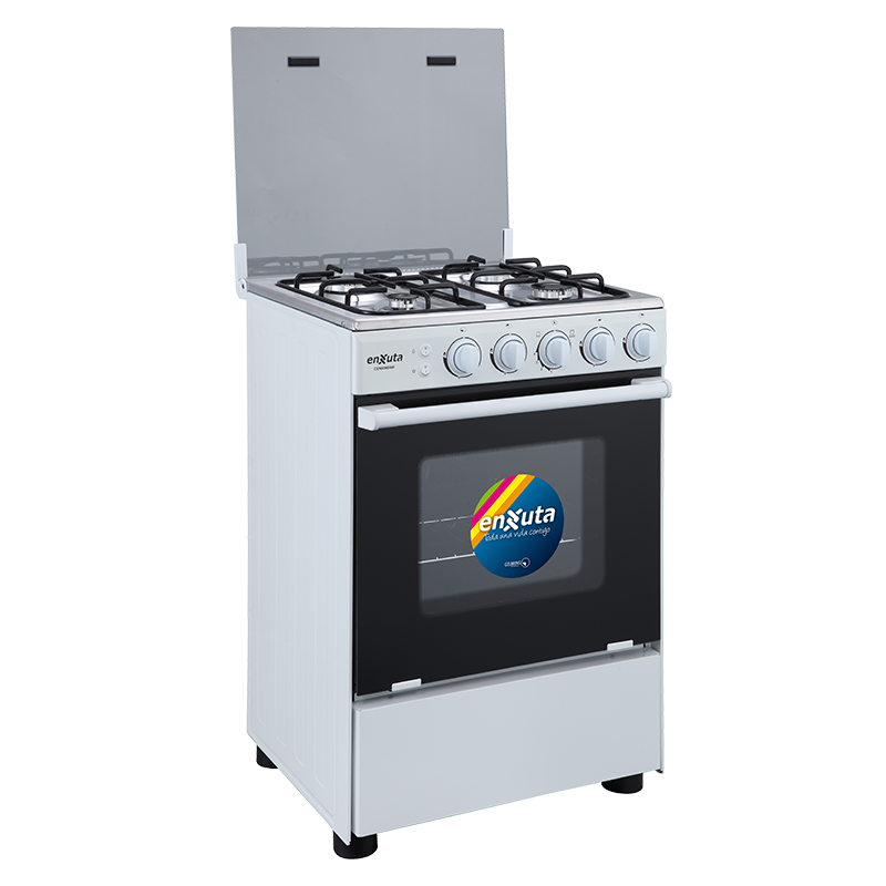 Cocina Supergas 4 Hornallas Blanca con Termocupla y Grill 60x60 - China