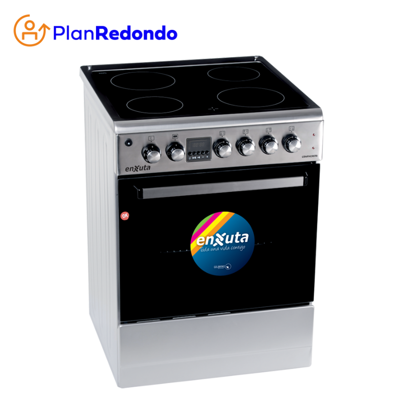 Cocina Eléctrica Vitrocerámica Inox con Convección - Turquía