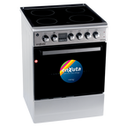 Cocina Eléctrica Vitrocerámica Inox con Convección - Turquía