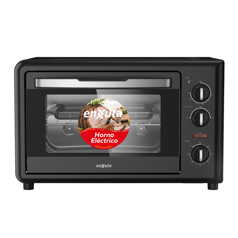 Horno Eléctrico 32 Litros Negro