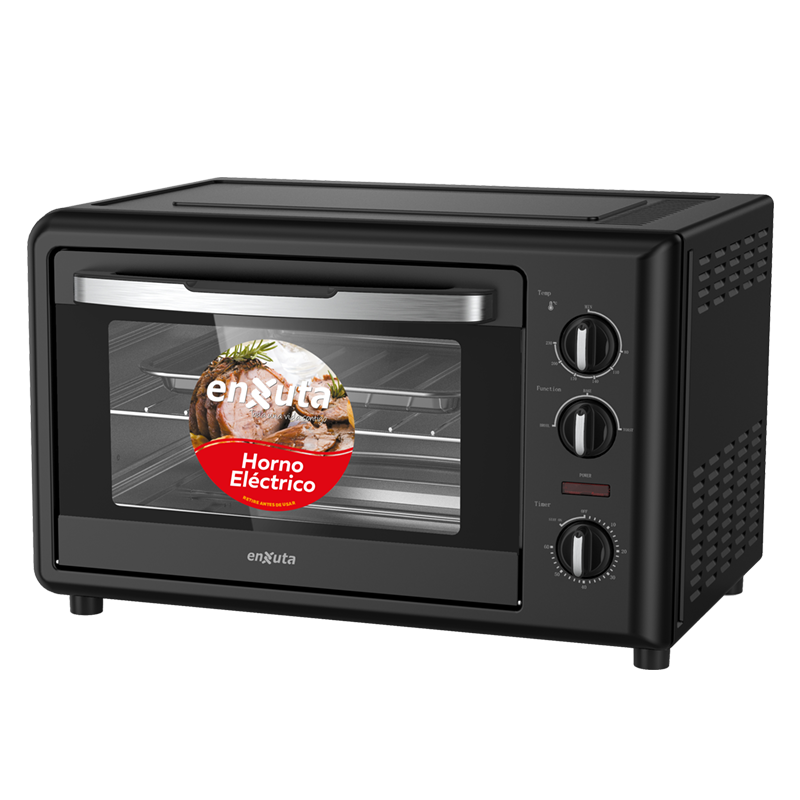 Horno Eléctrico 32 Litros Negro
