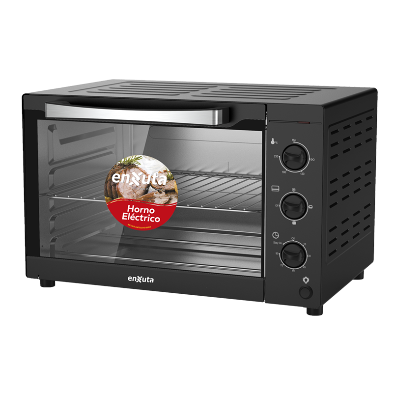 Horno Eléctrico 42 Litros Negro