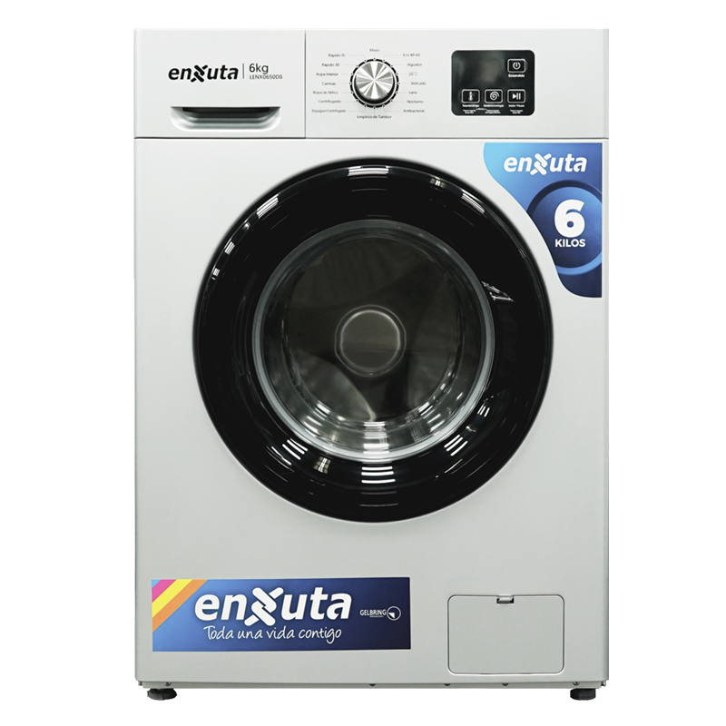 Lavarropa Automático Carga Frontal 6 kg - Silver - China