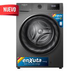 Lavarropa Automático Inverter Carga Frontal 8 kg - Titanium - China