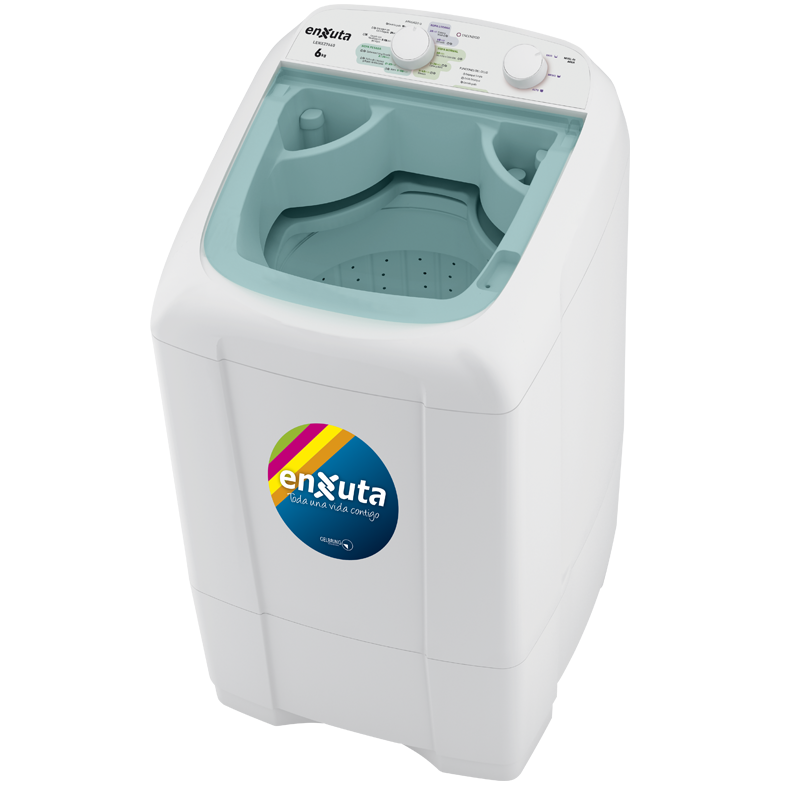 Lavarropa Automático Carga Superior 6 kg con Bomba - Brasil