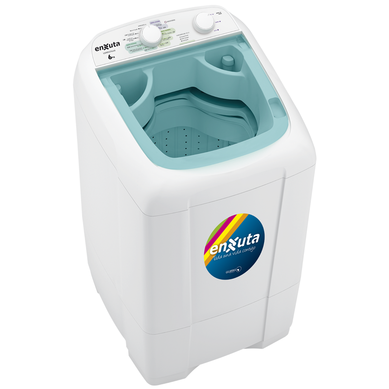 Lavarropa Automático Carga Superior 6 kg con Bomba - Brasil