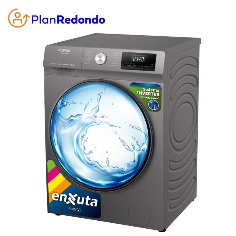 Lavasecarropa Automático Inverter Carga Frontal Blanco 10,5 kg