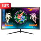 Monitor 27 Pulgadas Curvo Full HD Gamer, Panel VA, 165 hz, HDMI, Displayport, 1 ms