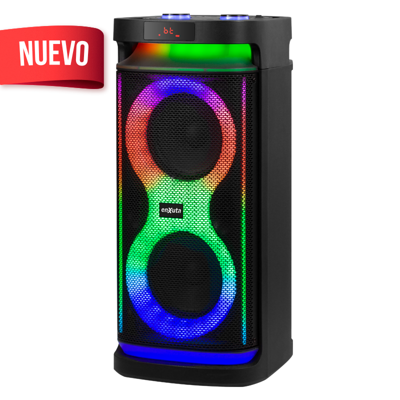 Party Box Portátil 2 x 6,5 Pulgadas 400 Watts PMPO
