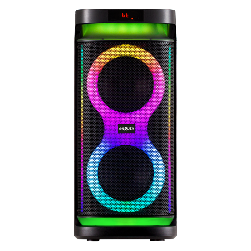 Party Box Portátil 2 x 6,5 Pulgadas 400 Watts PMPO