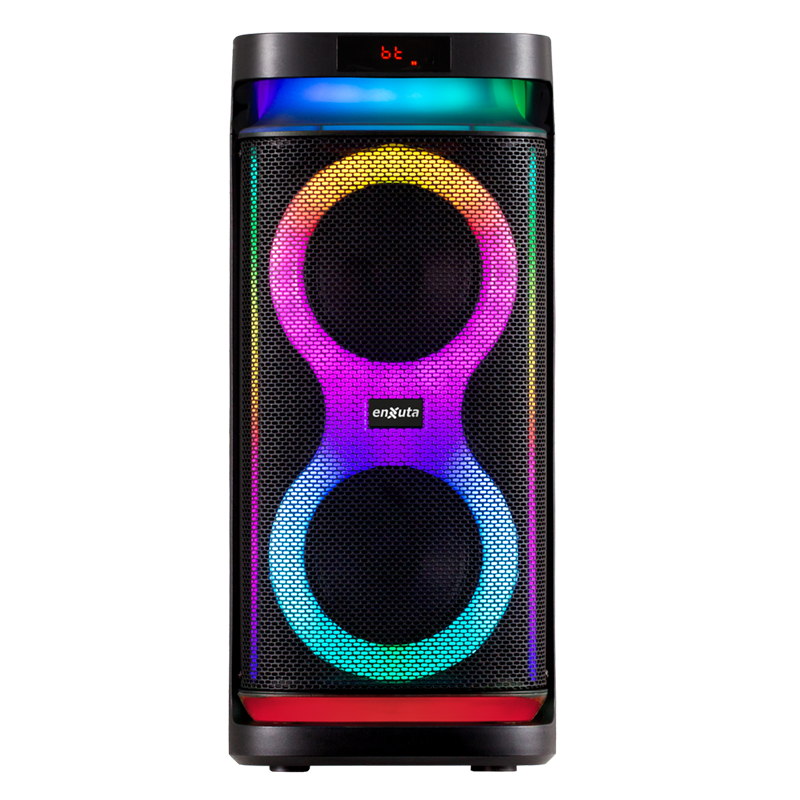 Party Box Portátil 2 x 6,5 Pulgadas 400 Watts PMPO