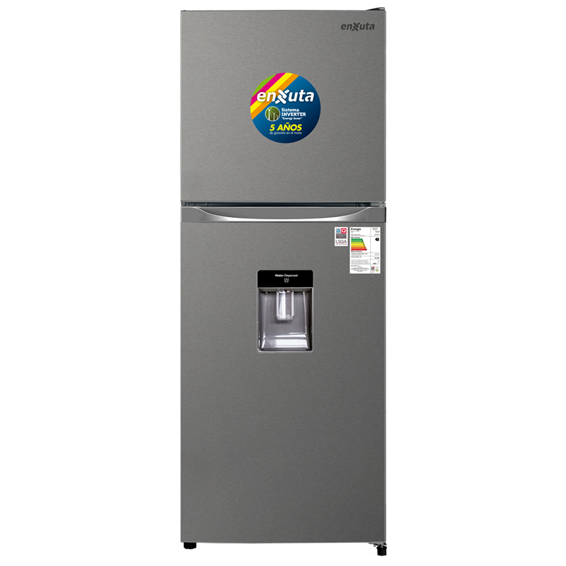 Refrigerador Frío Seco Inverter 199 Litros Inox Con Dispensador - China