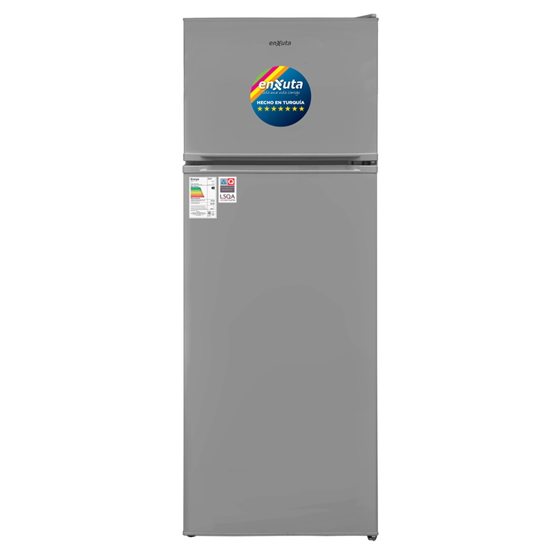 Refrigerador Frío Húmedo 213 Litros Silver - Turquía