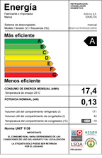 Refrigerador Frío Húmedo 213 Litros Blanco - Turquía
