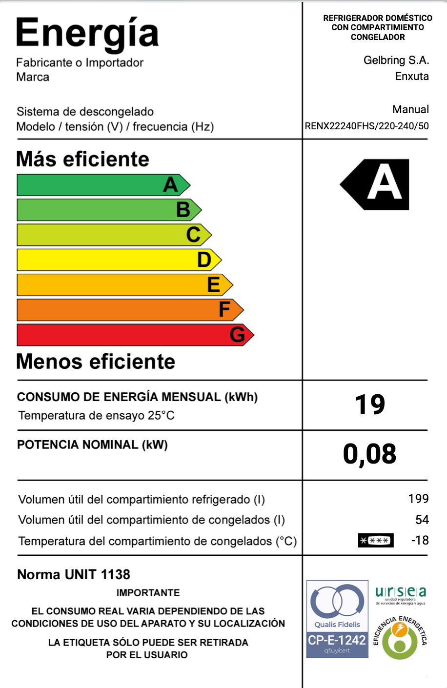 Refrigerador Frío Húmedo 248 Litros Silver - China