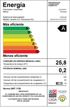 Refrigerador Frío Húmedo 264 Litros Blanco - Argentina