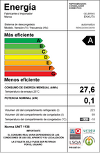 Refrigerador Frío Seco 292 Litros Inox - Colombia