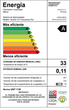 Refrigerador Frío Seco 390 Litros Inox con Dispensador - Colombia