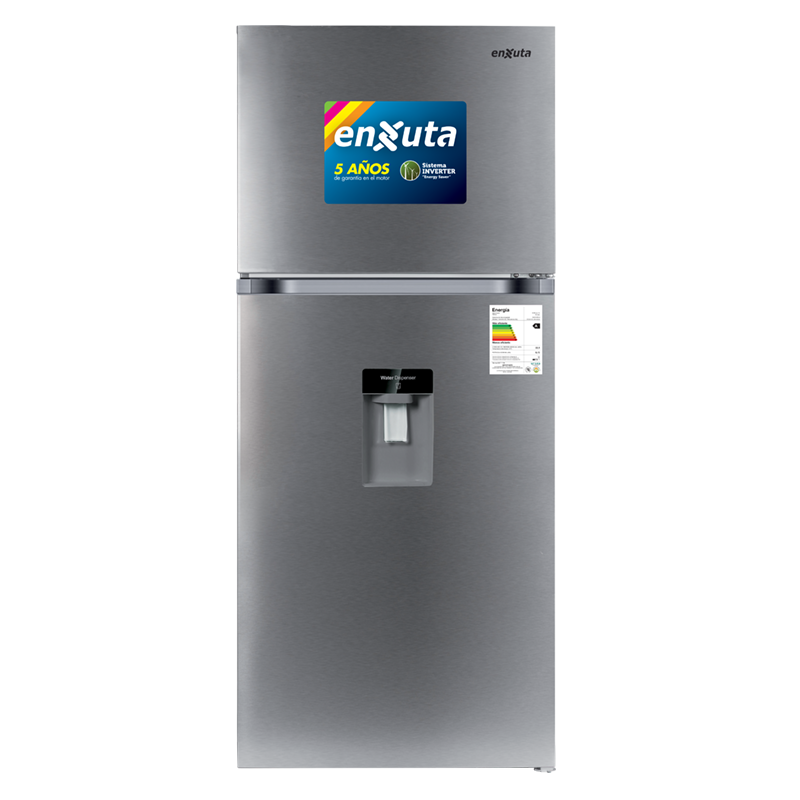Refrigerador Frío Seco Inverter 409 Litros Inox con Dispensador - China
