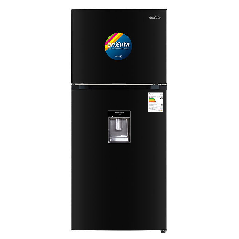 Refrigerador Frío Seco Inverter 409 Litros Negro con Dispensador - China